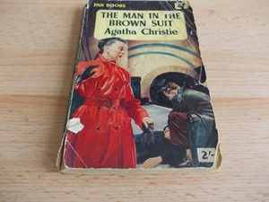 The Man In The Brown Suit , Agatha Christie - Pan paperback, 1957 - Picture 1 of 8