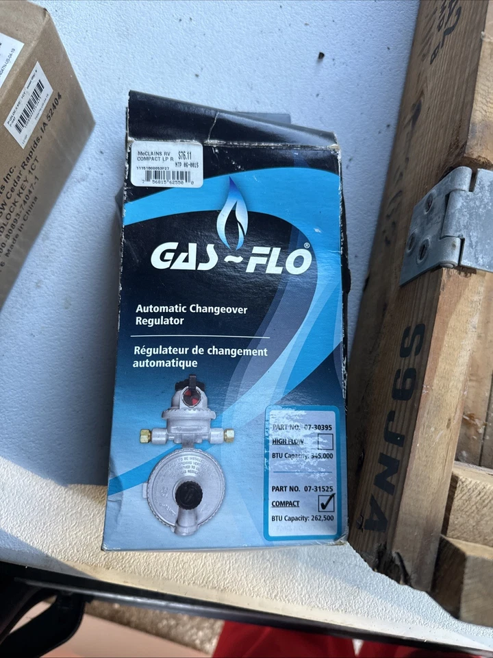 JR PRODUCTS 07-31525 COMPACT LP REGULATOR LOW PRESSURE - Изображение 1 из 1