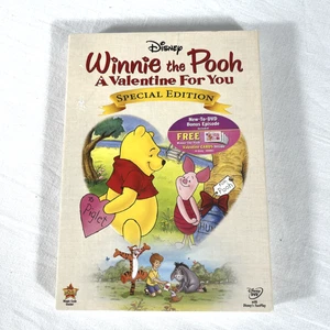 Winnie the Pooh Valentine’s Day DVD Sealed 2010 w/ Cards Inside Special Edition - Picture 1 of 4