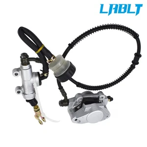 Système d'étrier de frein à disque arrière hydraulique LABLT + plaquettes pour quad dirt bike 150 250cc - Photo 1/6