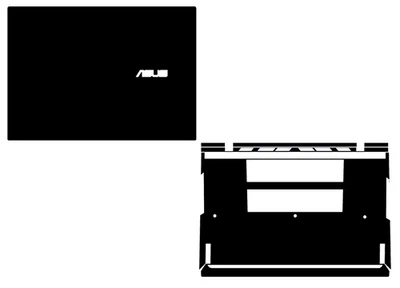 Leather Sticker Skin Decal Cover for Asus Zenbook UX Pro Duo 15 OLED UX582 - Image 1 of 4