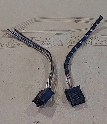 2004 - 2008 Crossfire Coupe Left Right Tail light Brake Light Connectors Pigtail Foto 1 de 4