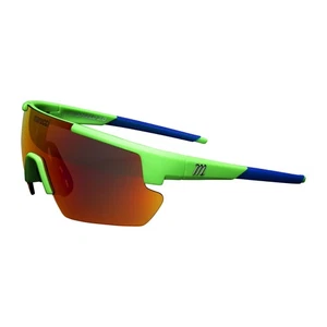 Gafas de sol Marucci Shield 2.0 de béisbol/softbol - verde mate/gris - espejo rojo - Imagen 1 de 4