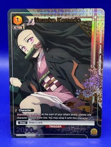 Union Arena Demon Slayer Nezuko Kamado rara una stella UE05BT/KMY-2-002 inglese quasi nuova - Foto 1 di 8