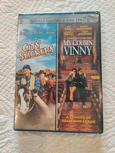 City Slickers & My Cousin Vinny 2-Disc DVD, 1991 / 1992, Fox Double Feature New - Imagen 1 de 3