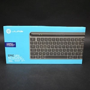 JLab Epic Mini Wireless Keyboard, Black, 108 Keys, Connect Via Bluetooth - Picture 1 of 1