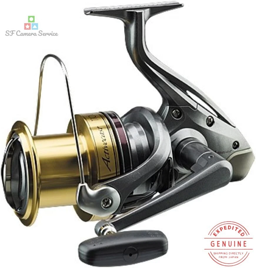 Mulinello da pesca Shimano lancio lungo attivo cast 1050 per principianti - Immagine 1 di 1