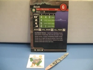 =Axis Allies Guerra en el Mar ESTADO CEBRA Ascari 28/40 con tarjeta= - Imagen 1 de 1