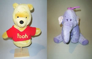 Original Winnie the Pooh Handpuppe NEU + Heffalump Lumpi Elefant - Bild 1 von 7