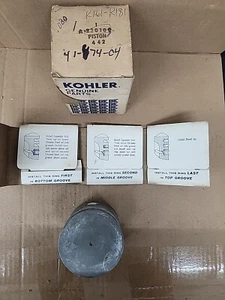 Juego de pistones y anillos OEM Kohler 41 874 04 .030 OS. Se adapta a K161 y K181 - sin anillos a presión - Imagen 1 de 12