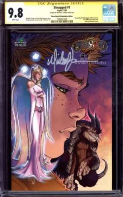 SHRUGGED #1 CGC 9.8 WHITE PAGES // WW EDITION SIGNED MICHAEL TURNER 2006 - Image 1 of 2