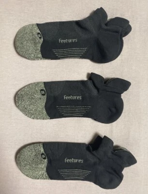  COMBO 3 pares de calcetines Feetures Elite Light Cushion No Show Tab multicolor Foto 1 de 4