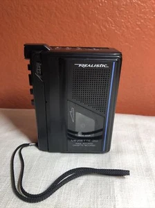 Vintage Realistic Minisette 20 - Cassette Tape Handheld Voice Recorder & Player - Picture 1 of 6