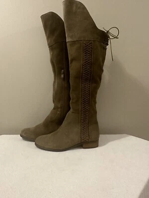 Sbicca Spokane Over The Knee Boot In Khaki, Women's 8 M - Image 1 of 4