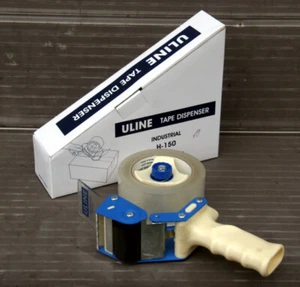 Dispensador de cinta industrial de mano H-150 CON ROLLO DE CINTA TRANSPARENTE DE 2 PULGADAS AGARRE FIRME - Imagen 1 de 1