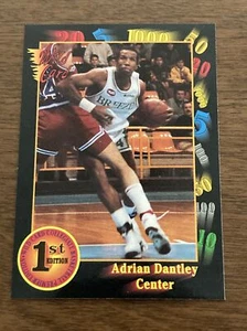 1992 Wild Card Collegiate 50 Strip, Adrian Dantley, Card #53 - Picture 1 of 2