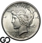 1925 Peace Dollar, Lustrous Beauty