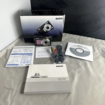 Sanyo VPC-T700 Digital Camera  No Charger - not Tested Sold As Parts - Image 1 of 4