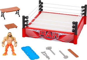 Juego de anillo de rebote y figura de acción WWE Knuckle Crunchers con Seth Rollins - Imagen 1 de 6
