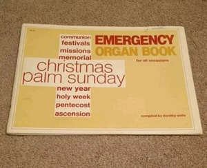 Vintage Organ Sheet Music Book Lot Of 9 - Picture 1 of 3