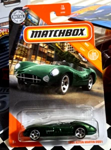 2020 Matchbox #73 1956 Aston Martin DBR1 grün MBX City - Bild 1 von 5