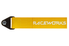 Raceworks Yellow Flexible Tow Strap