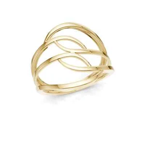Eleganter Verschnörkelter Ring (Gelb-, Weiß-, Roségold) 8K/14K/18K PARGOLD - Bild 1 von 18
