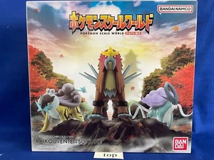 Pokemon Scale World Jhoto Raikou Entei Suicu Figure Figurine Bandai - Picture 1 of 7