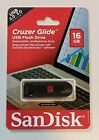 THREE FLASH DRIVES!  SanDisk Cruzer Glide 16GB USB Flash Drive.  Price All Three