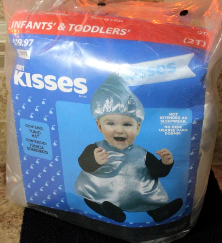 Rubíes Hershey's Kiss Disfraz Bebé 2T Niño Caramelo Halloween Foto 1 de 4