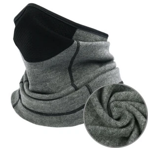 Men Women Winter Balaclava Fleece Neck Warmer Gaiter Windproof Face Mask Cover - Picture 1 of 48
