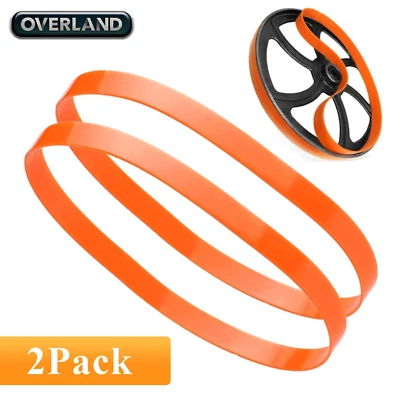 2PCS 14×1×1/8" Urethane Band Saw Tires for Craftsman 3AD92501, Delta 905145 More - image 1 of 4