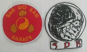 San Do Kan Karate Patch - Lot of 2 - Picture 1 of 2