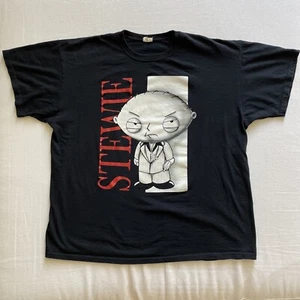 Stewie Griffin Shirt Mens 2XL Black Family Guy Scarface Humor Parody 2011 - Picture 1 of 9