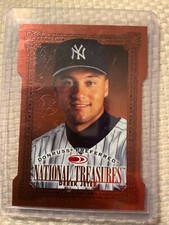 1997 Derek Jeter Donruss Preferred National Treasures Bronze Cut to the Chase