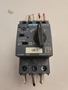 INTERRUTTORE SIEMENS 3RV2021-1JA10 MISURA S0 CLASSE 10 7-10A - Foto 1 di 5