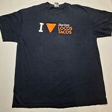 Doritos Locos T-shirt Size XL I Heart Dorito Locos Taco Bell Promotion Food