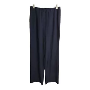Chicos Side Zip Wide Leg Office Business Casual Preppy Party Pants 10 TALL - Picture 1 of 4