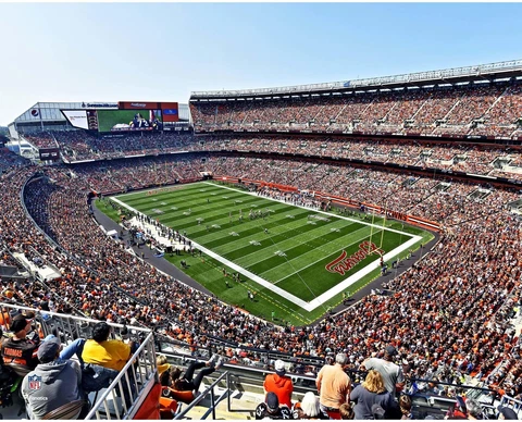 Cleveland Browns Unsigned First Energy Stadium 8" x 10" Photo - Fanatics Cover