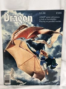 1986 Dragon Monthly Role-playing Adventure Guide #105 - Picture 1 of 8