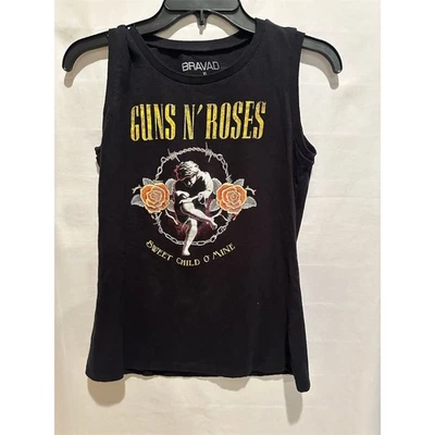 Camiseta sin mangas Guns N' Roses Sweet Child O' Mine XL negra Bravado para mujer Foto 1 de 4