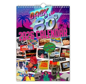 Kalender 2026 - Back to the 80’s - Back to the past / Nostalgic - Bild 1 von 10