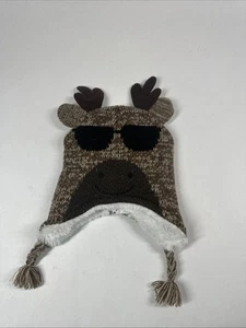 First Steps 2T-4T Kids Cool Moose/ Deer Hat - Picture 1 of 14
