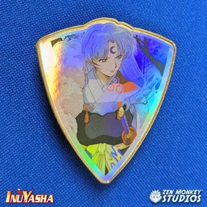 Sesshomaru - Foil Shield Series - Inuyasha Pin Zen Monkey Studios - Picture 1 of 2