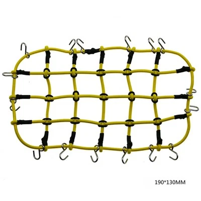Roof Rack Elastic Luggage Cargo Net & Hook For 1:10 AXIAL SCX10 D90 TRX4 RC Car - Image 1 of 4