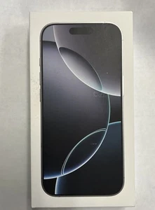 APPLE IPHONE 16 PRO 128GB VERIZON White Titanium  BRAND NEW -Open Box - Picture 1 of 3