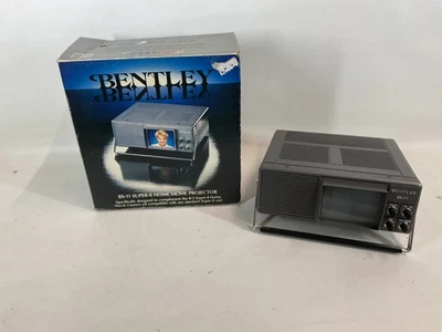 Super 8 Home Movie Projector Bentley BX 11 Battery Operated With Original Box - Image 1 of 4