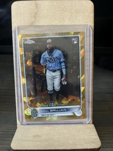2022 Topps Chrome Update Sapphire Edition #US249 Vidal Brujan Gold #/50 - Picture 1 of 2