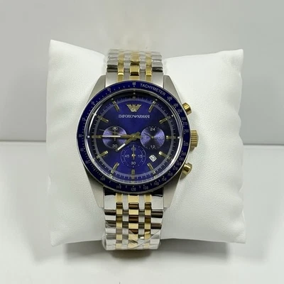 Emporio Armani Sportivo AR6088 Two Tone Chronograph Quartz Men’s Watch - Image 1 of 4