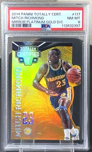 (/10 Gold ) Mitch Richmond 2014-15 Totally Certified Mirror Platinum Die-Cut - Bild 1 von 2